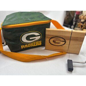 Green Bay Packers Cheese Slicer & Insulated Lunch Bag Set